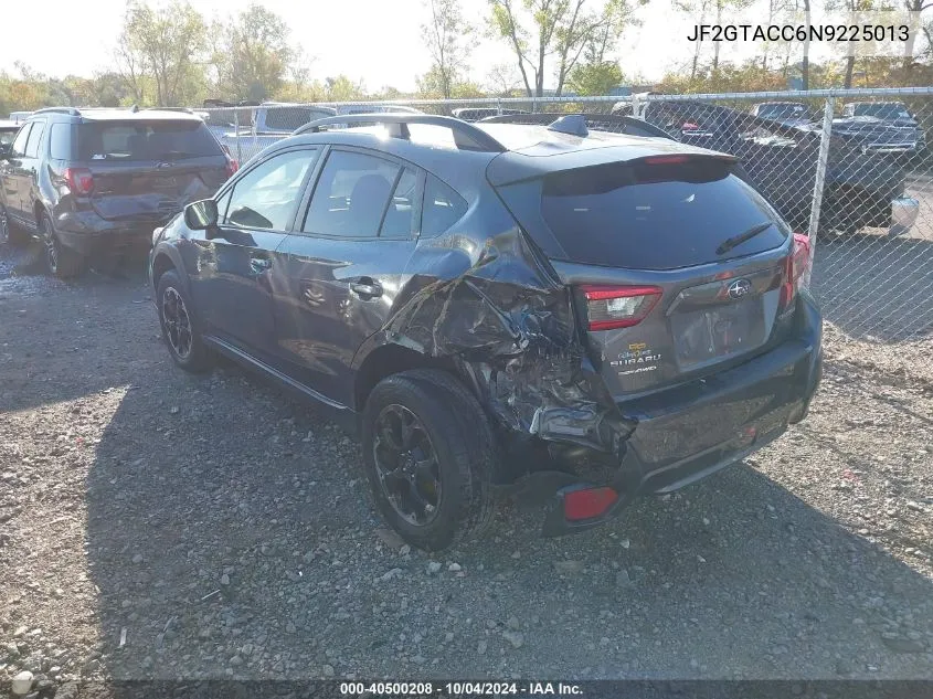 JF2GTACC6N9225013 2022 Subaru Crosstrek Premium