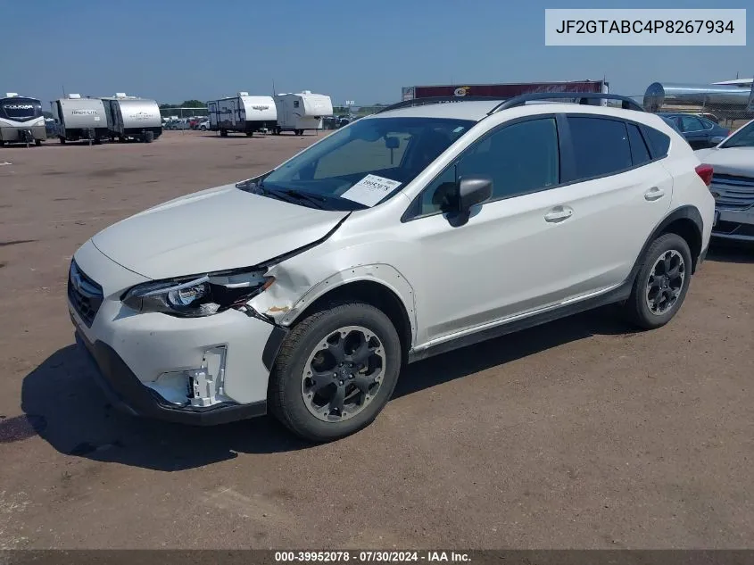 JF2GTABC4P8267934 2023 Subaru Crosstrek