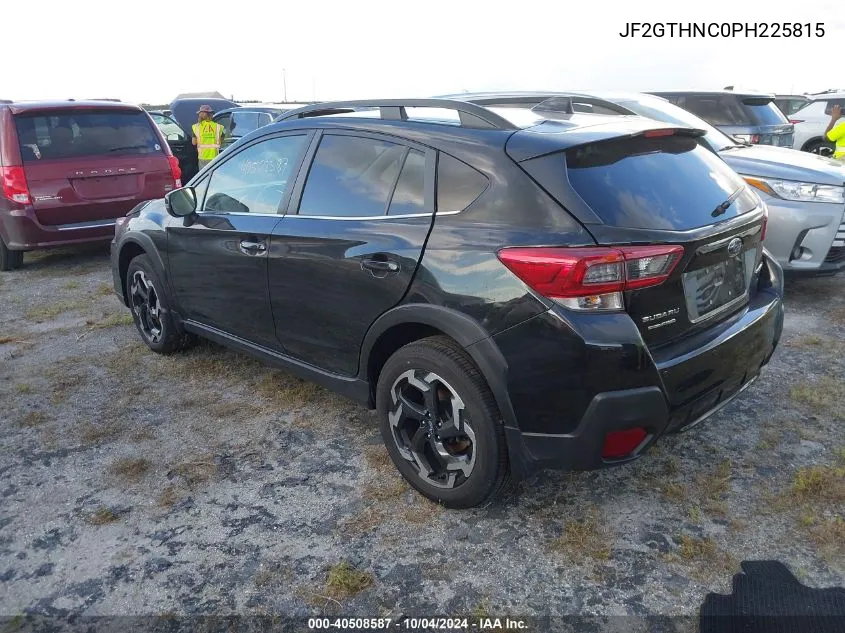 JF2GTHNC0PH225815 2023 Subaru Crosstrek Limited