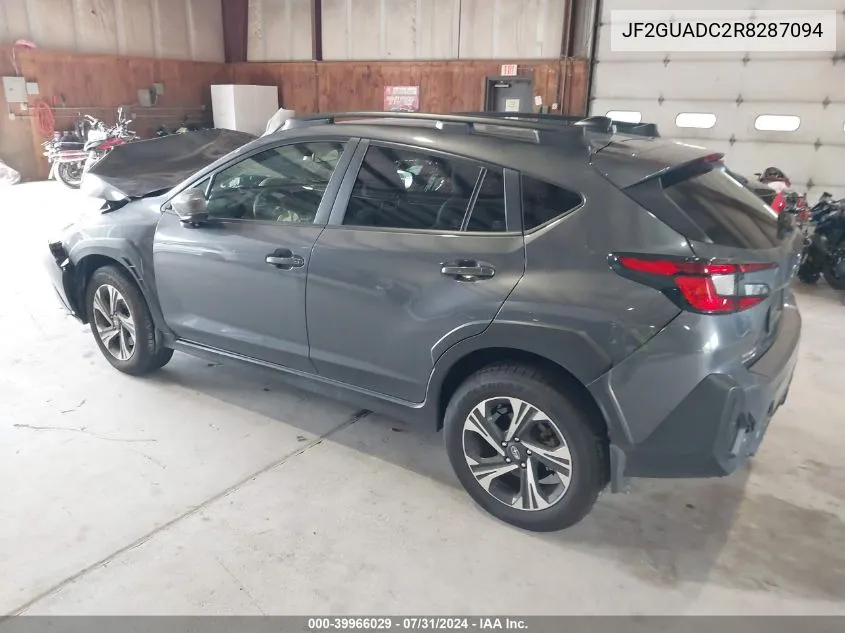 JF2GUADC2R8287094 2024 Subaru Crosstrek Premium