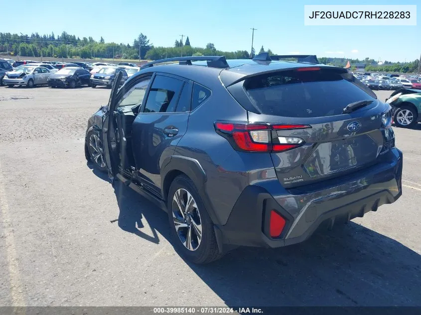 JF2GUADC7RH228283 2024 Subaru Crosstrek Premium