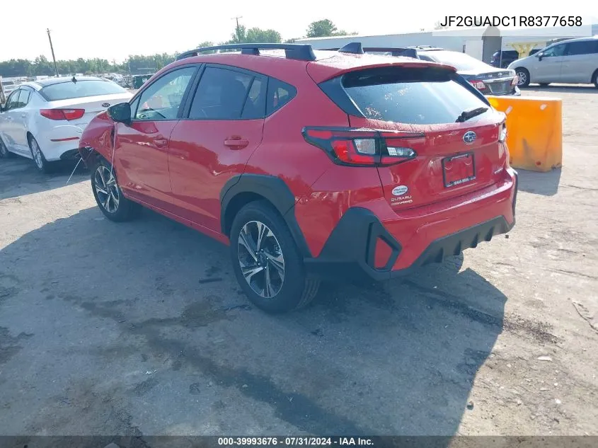 JF2GUADC1R8377658 2024 Subaru Crosstrek Premium