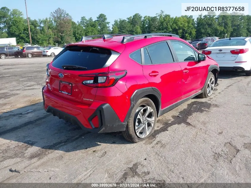 JF2GUADC1R8377658 2024 Subaru Crosstrek Premium