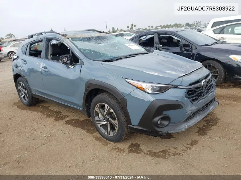 JF2GUADC7R8303922 2024 Subaru Crosstrek Premium