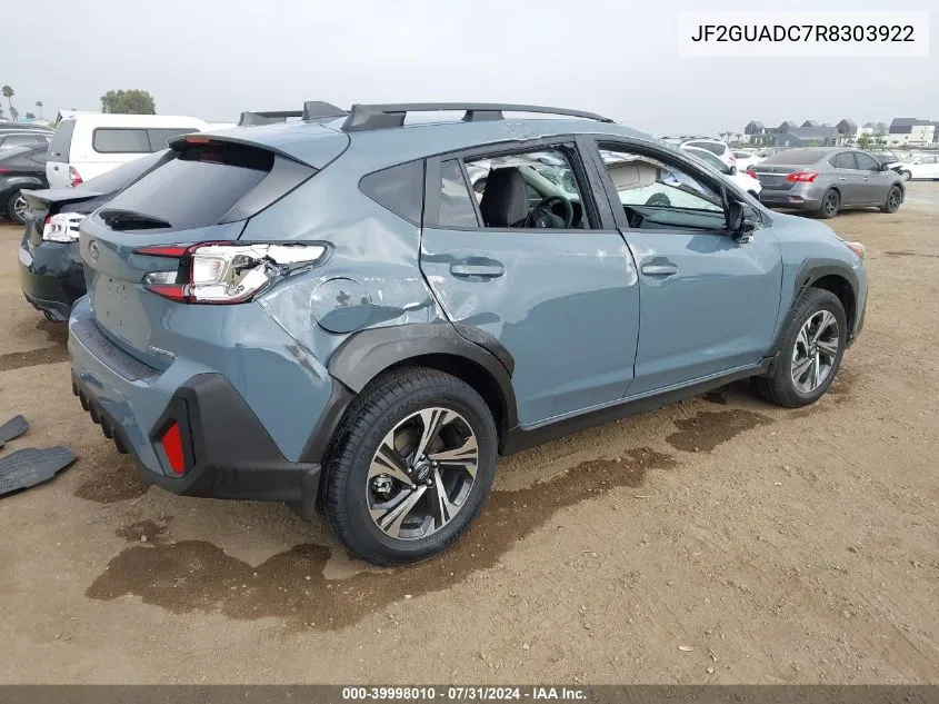 JF2GUADC7R8303922 2024 Subaru Crosstrek Premium