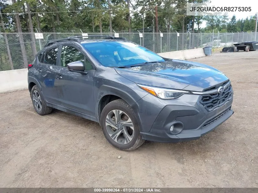 JF2GUADC6R8275305 2024 Subaru Crosstrek Premium