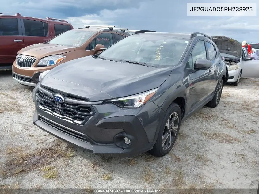 JF2GUADC5RH238925 2024 Subaru Crosstrek Premium