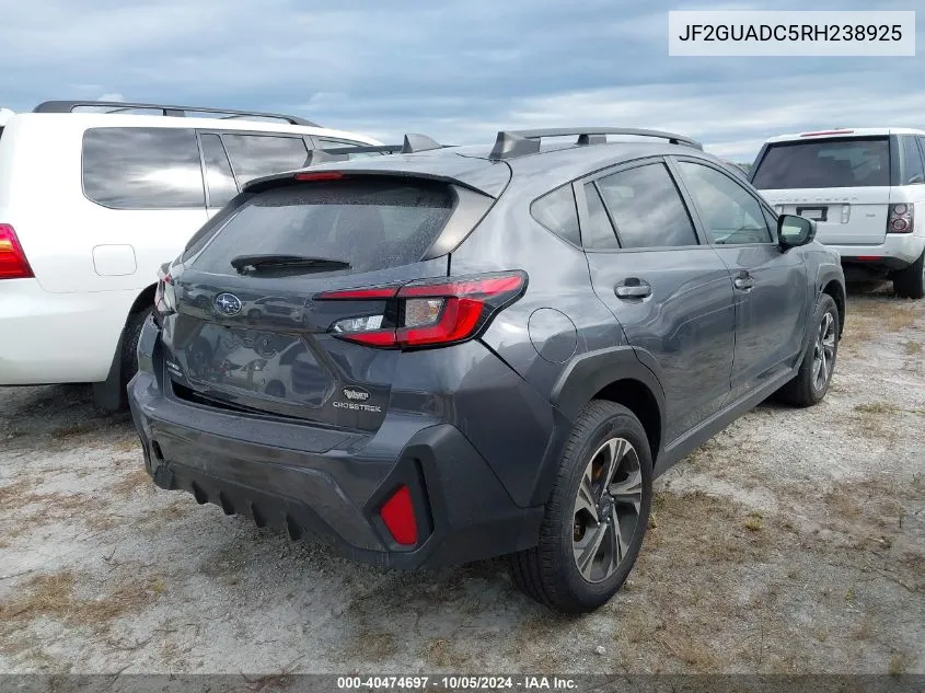 JF2GUADC5RH238925 2024 Subaru Crosstrek Premium