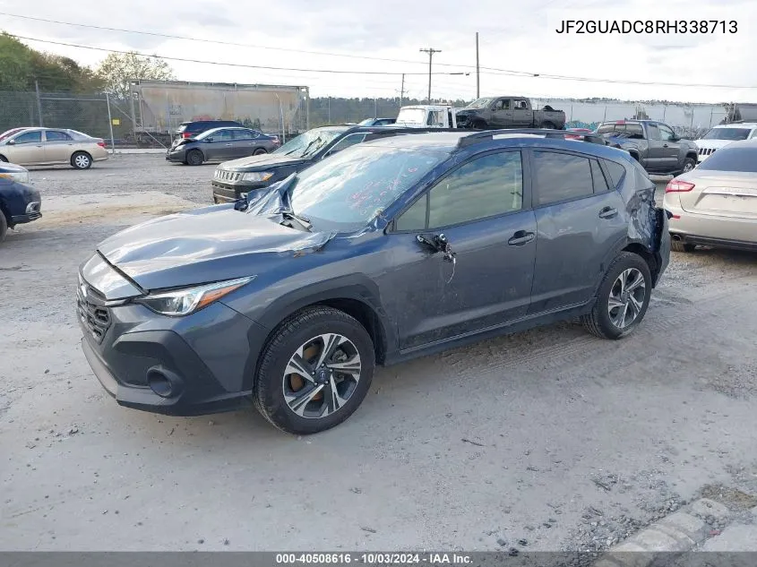 JF2GUADC8RH338713 2024 Subaru Crosstrek Premium