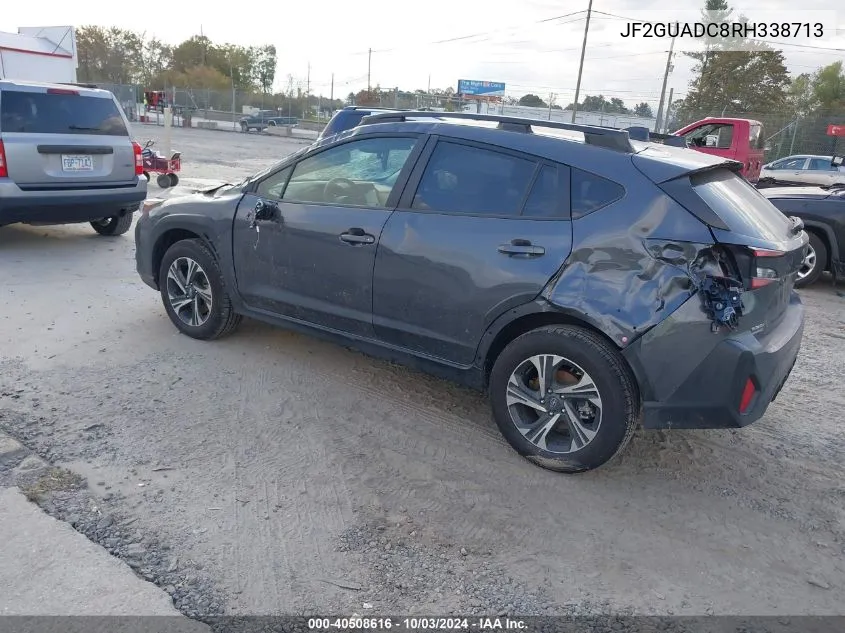 JF2GUADC8RH338713 2024 Subaru Crosstrek Premium