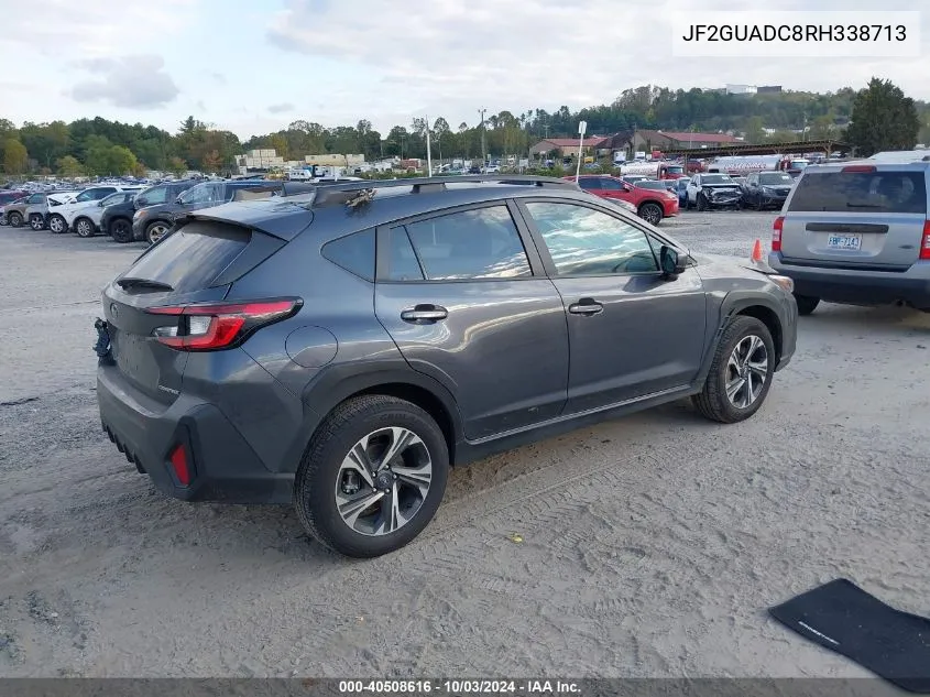 JF2GUADC8RH338713 2024 Subaru Crosstrek Premium