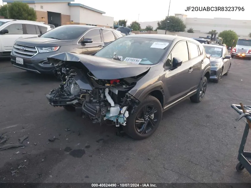 JF2GUABC3R8323796 2024 Subaru Crosstrek