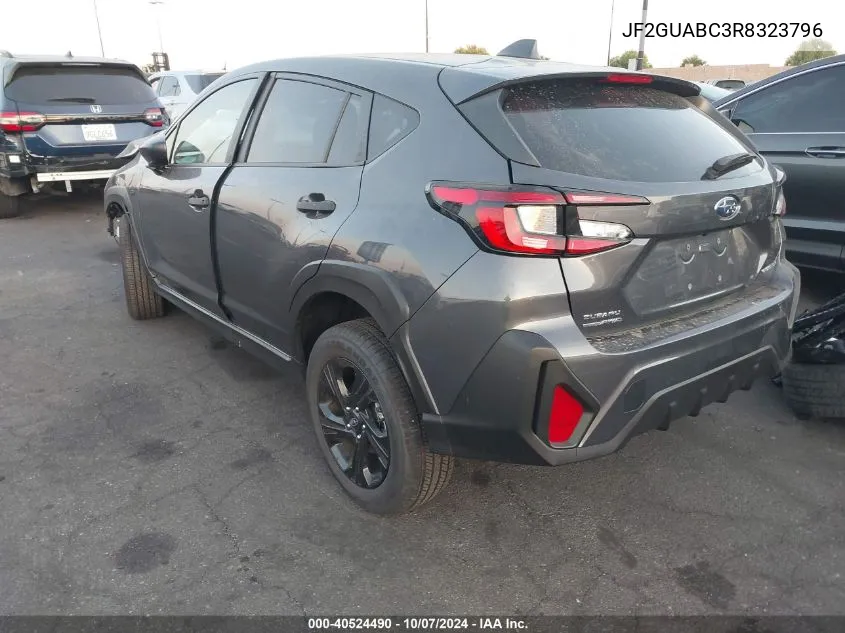 JF2GUABC3R8323796 2024 Subaru Crosstrek