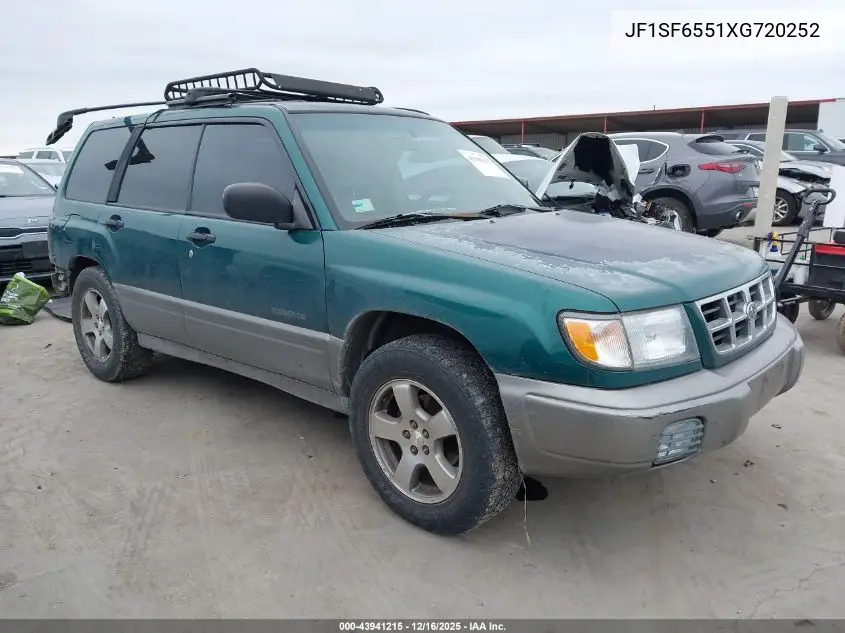 JF1SF6551XG720252 1999 Subaru Forester S