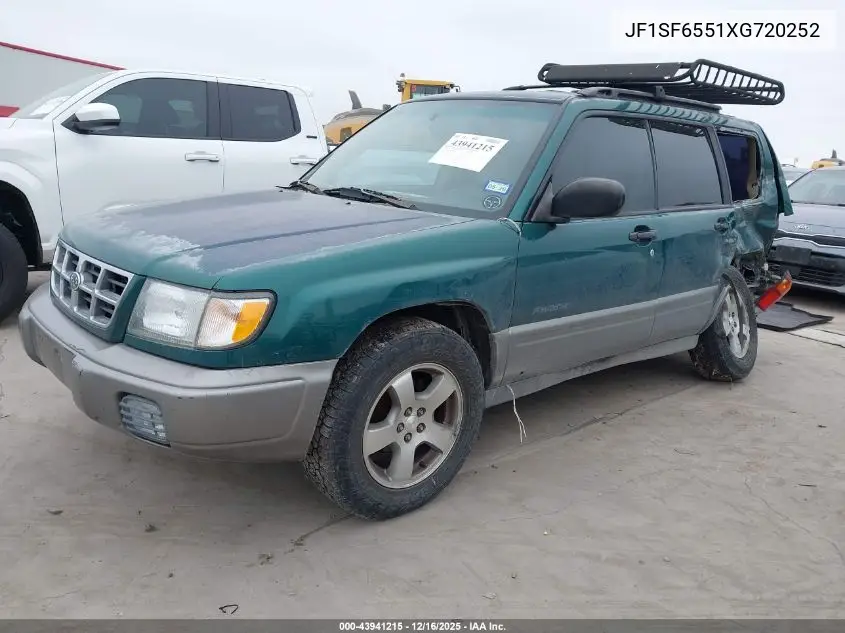 JF1SF6551XG720252 1999 Subaru Forester S