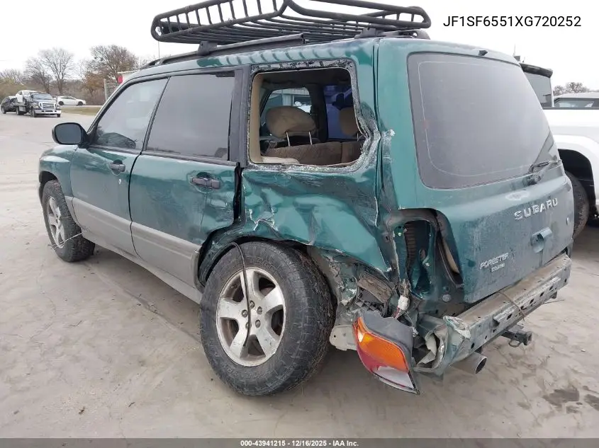 JF1SF6551XG720252 1999 Subaru Forester S