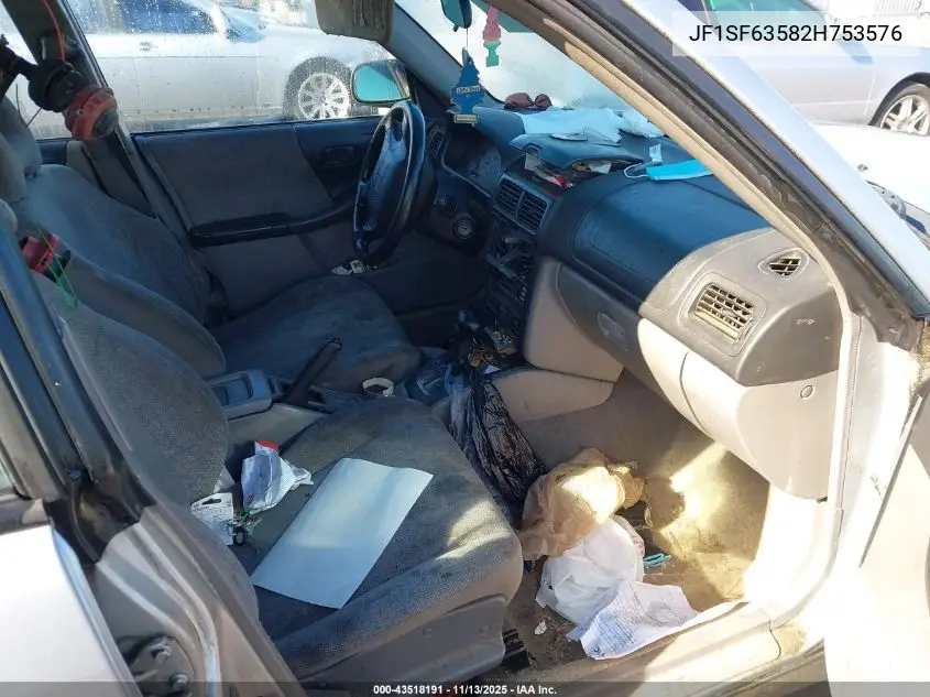 JF1SF63582H753576 2002 Subaru Forester L