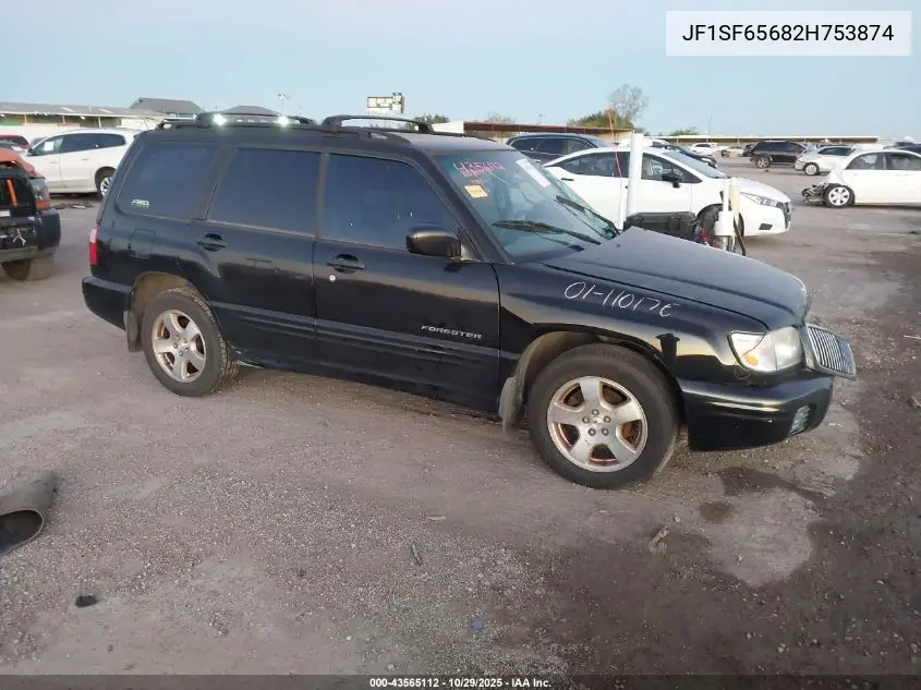 JF1SF65682H753874 2002 Subaru Forester S
