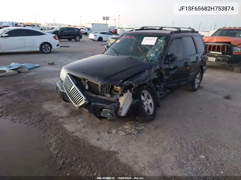 JF1SF65682H753874 2002 Subaru Forester S