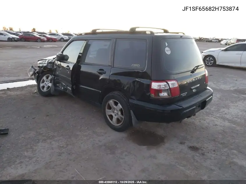 JF1SF65682H753874 2002 Subaru Forester S