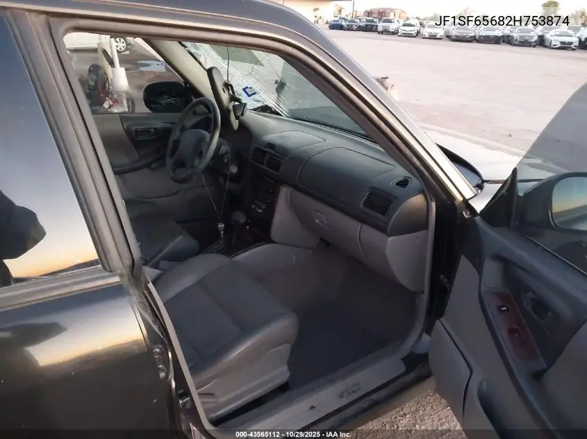 JF1SF65682H753874 2002 Subaru Forester S
