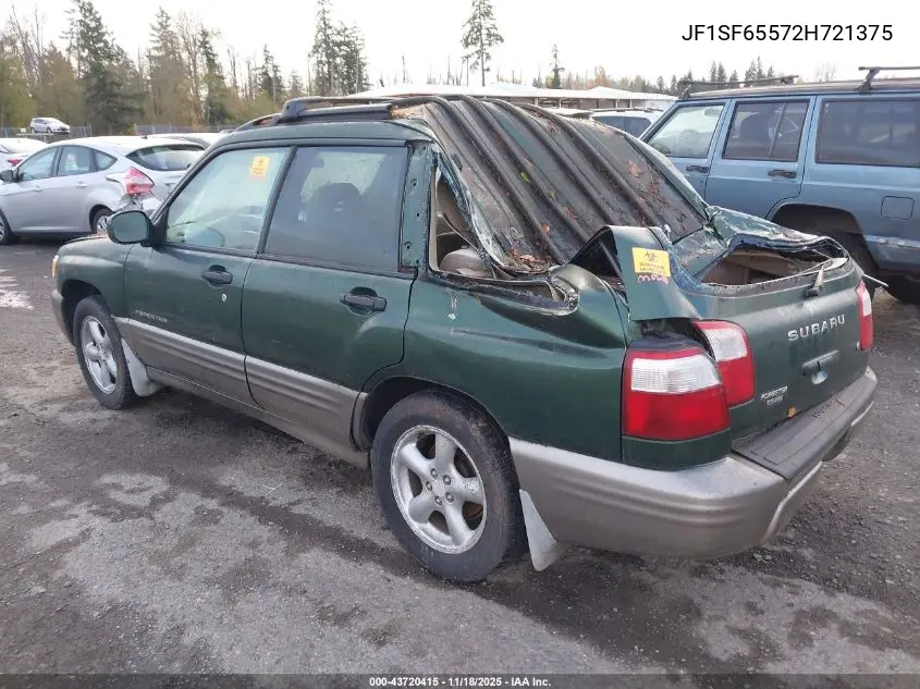 JF1SF65572H721375 2002 Subaru Forester S