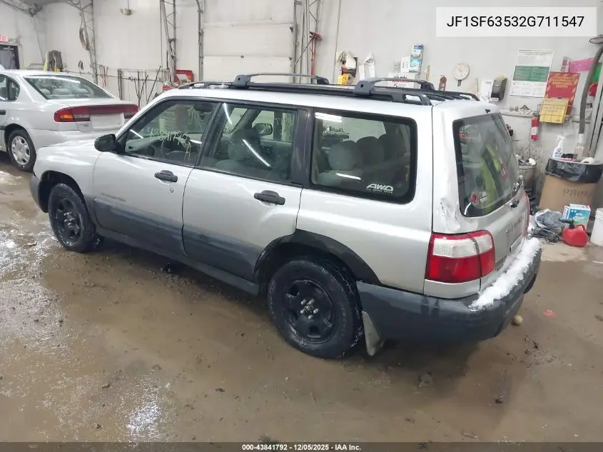 JF1SF63532G711547 2002 Subaru Forester L