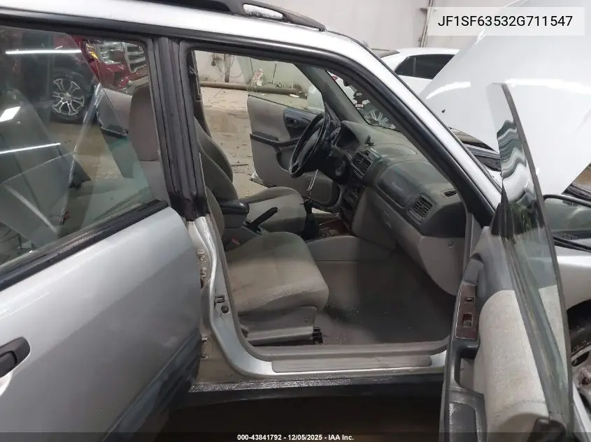 JF1SF63532G711547 2002 Subaru Forester L