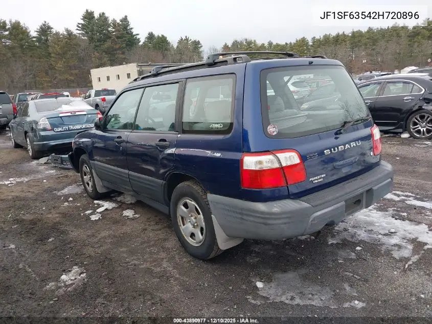 JF1SF63542H720896 2002 Subaru Forester L