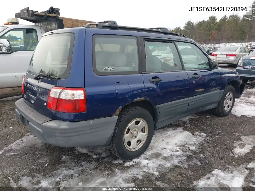 JF1SF63542H720896 2002 Subaru Forester L