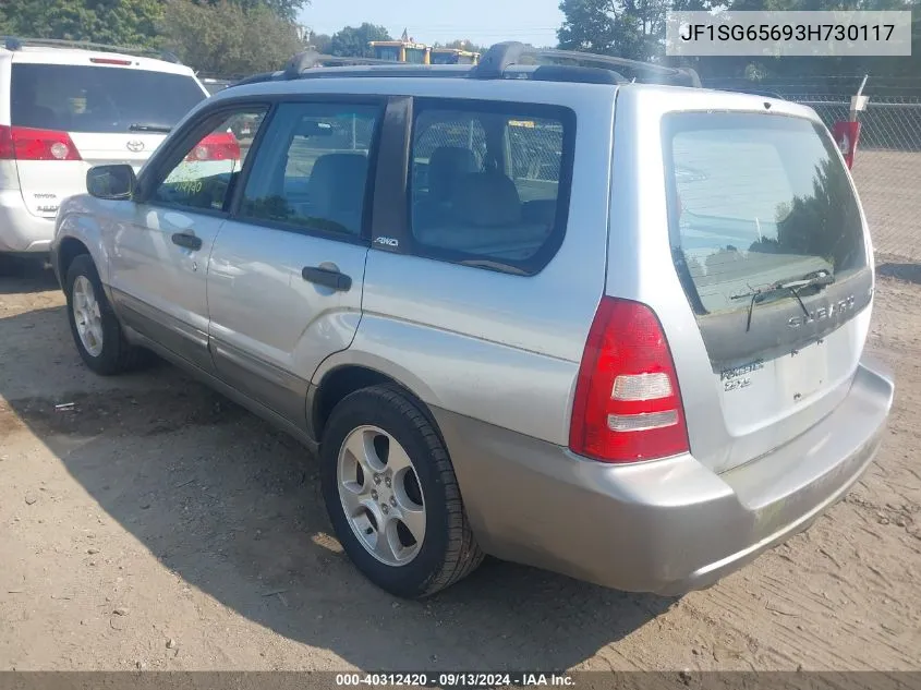 JF1SG65693H730117 2003 Subaru Forester Xs