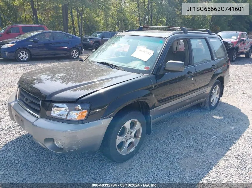 JF1SG65663G741601 2003 Subaru Forester 2.5Xs