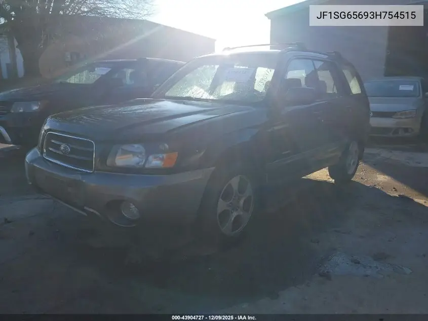 JF1SG65693H754515 2003 Subaru Forester Xs