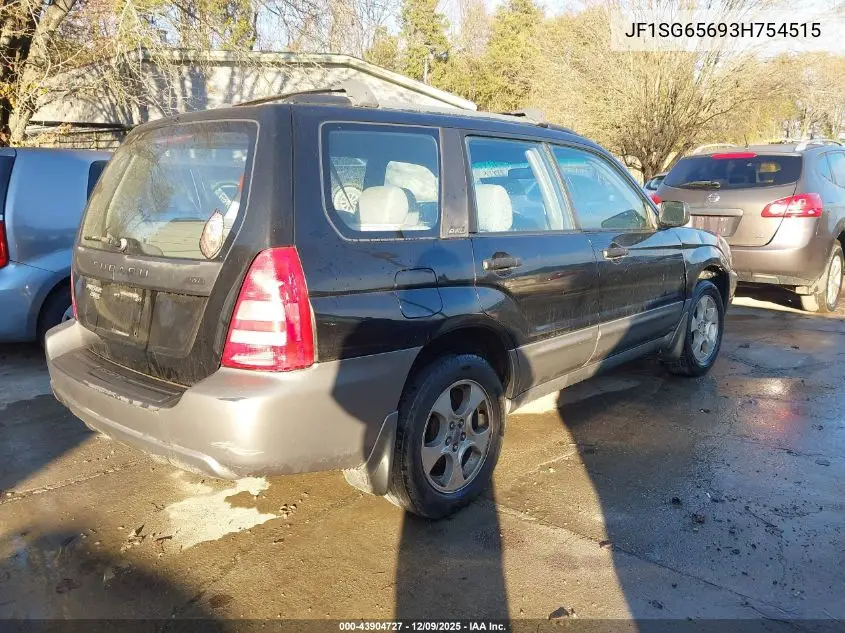 JF1SG65693H754515 2003 Subaru Forester Xs