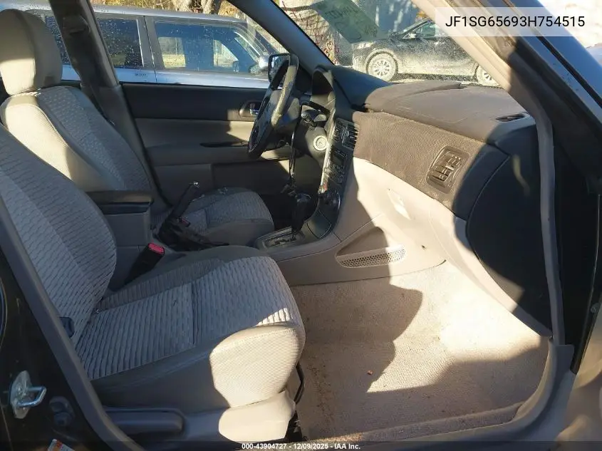 JF1SG65693H754515 2003 Subaru Forester Xs