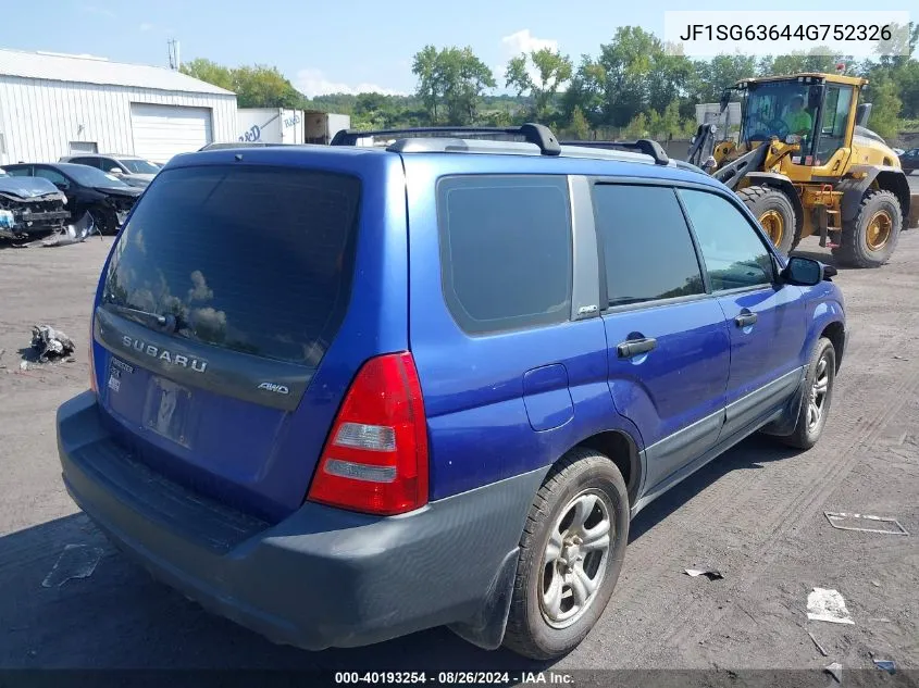 JF1SG63644G752326 2004 Subaru Forester 2.5X