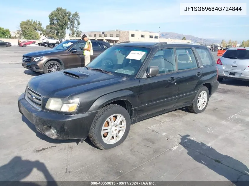 2004 Subaru Forester 2.5Xt VIN: JF1SG69684G724844 Lot: 40359813