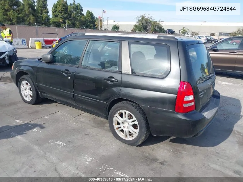 JF1SG69684G724844 2004 Subaru Forester 2.5Xt