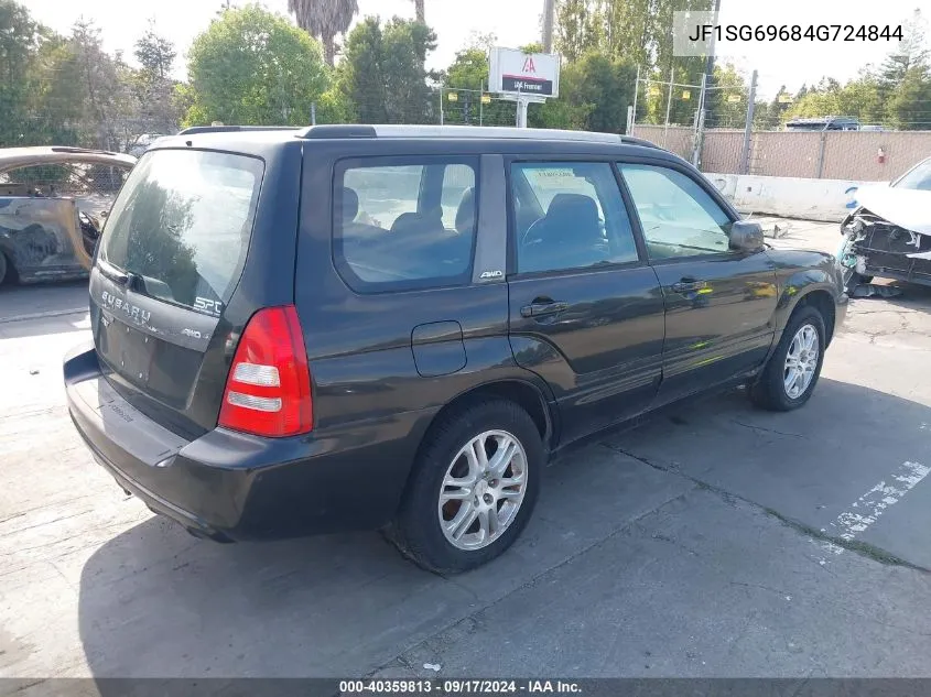 JF1SG69684G724844 2004 Subaru Forester 2.5Xt