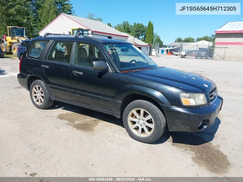 JF1SG65645H712305 2005 Subaru Forester 2.5Xs