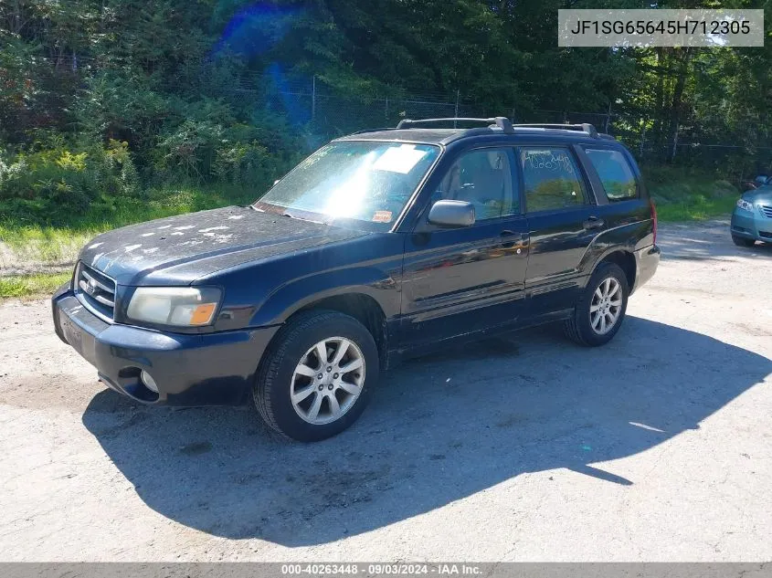 JF1SG65645H712305 2005 Subaru Forester 2.5Xs