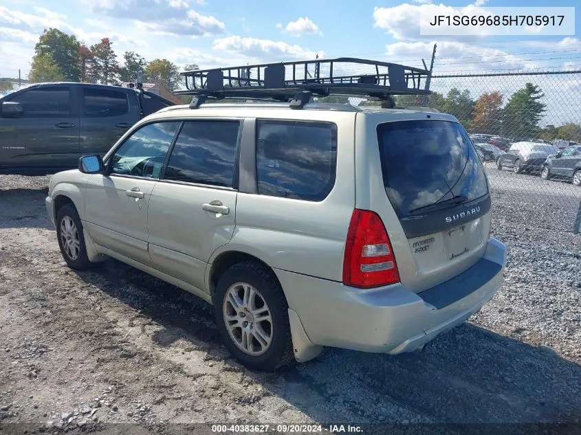 2005 Subaru Forester 2.5Xt VIN: JF1SG69685H705917 Lot: 40383627