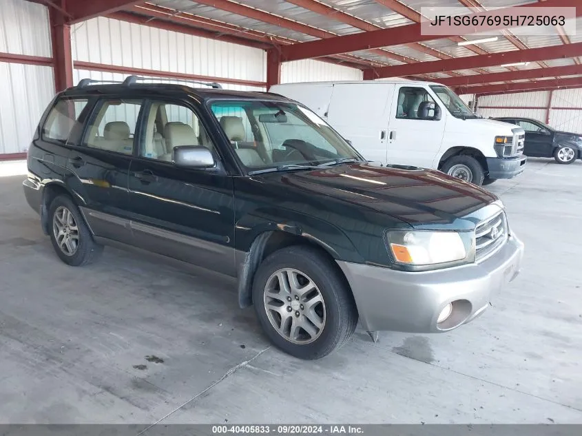 2005 Subaru Forester 2.5Xs L.l. Bean VIN: JF1SG67695H725063 Lot: 40405833