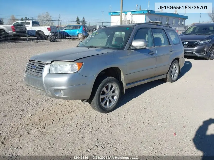 JF1SG65616G736701 2006 Subaru Forester Xs