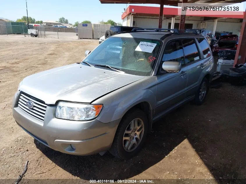 2006 Subaru Forester 2.5X L.l. Bean Edition VIN: JF1SG67676H735138 Lot: 40318186