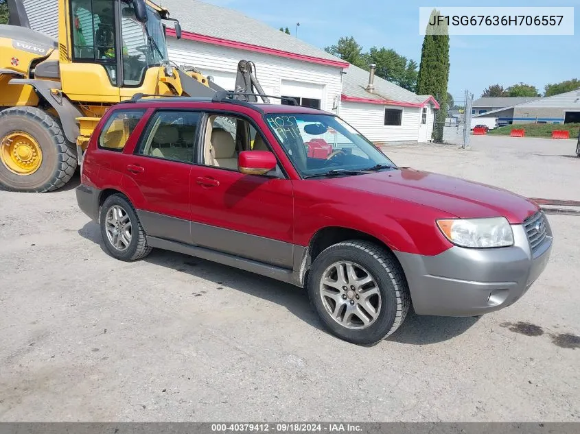 2006 Subaru Forester 2.5X L.l. Bean Edition VIN: JF1SG67636H706557 Lot: 40379412