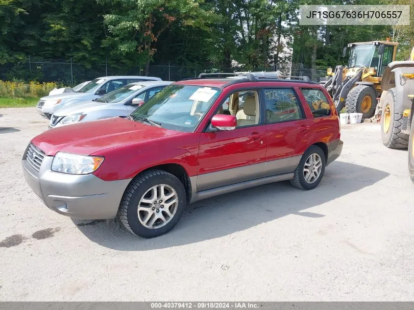 2006 Subaru Forester 2.5X L.l. Bean Edition VIN: JF1SG67636H706557 Lot: 40379412