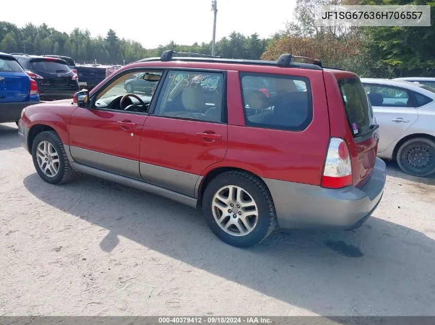 2006 Subaru Forester 2.5X L.l. Bean Edition VIN: JF1SG67636H706557 Lot: 40379412