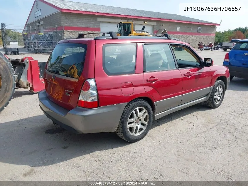 2006 Subaru Forester 2.5X L.l. Bean Edition VIN: JF1SG67636H706557 Lot: 40379412