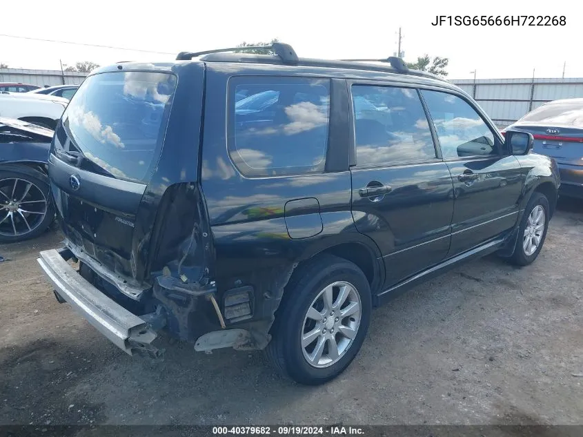 JF1SG65666H722268 2006 Subaru Forester 2.5X